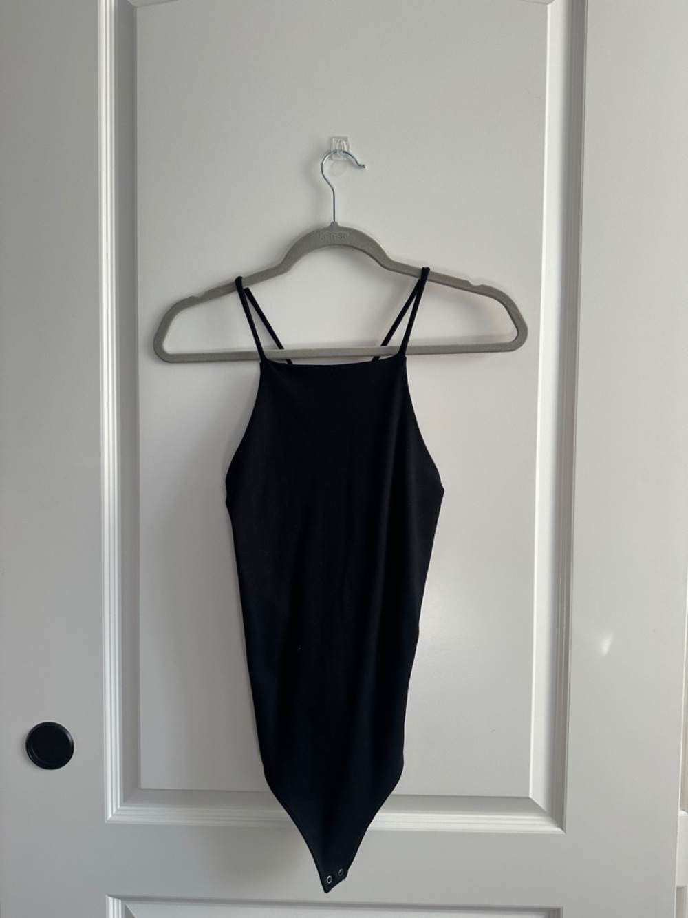Abercrombie & Fitch Black Halter Bodysuit